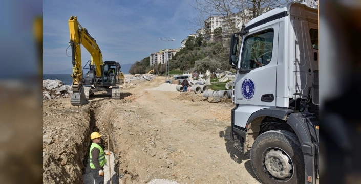 Gemlik'in altyapısı güçleniyor: Bursa Büyükşehir Belediyesi devrede