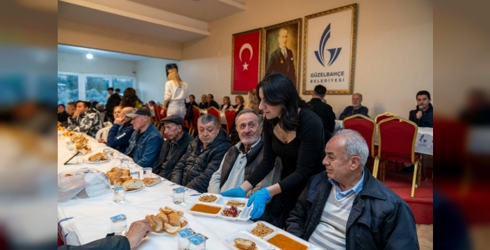 Güzelbahçe'de şehit ve gazi aileleri iftar sofrasında buluştu