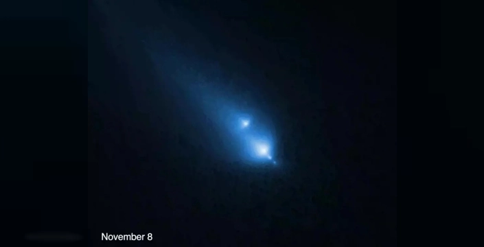 Hubble Teleskobu Kuyruklu Yıldızın Parçalanma Anını Görüntüledi: Kozmik Bir Veda