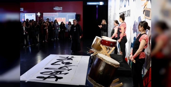 İstanbul'da Japon kültürü rüzgârı estiren sergi açıldı