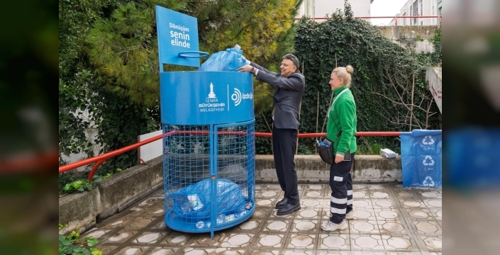 İzmir'de geri dönüşüm atağı evlerden sanayiye taşınıyor: MTK Sitesi de projeye dahil oldu