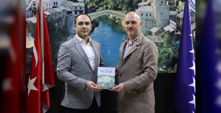 İzmit Belediyesi Dernekler Masası Başkanı Eray Bodur'dan Bosna Hersek Türkleri Derneği'ne ziyaret