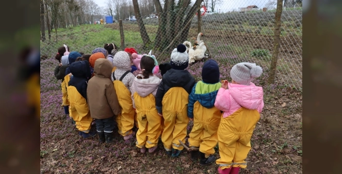 İzmit'te miniklerden doğaya anlamlı dokunuş