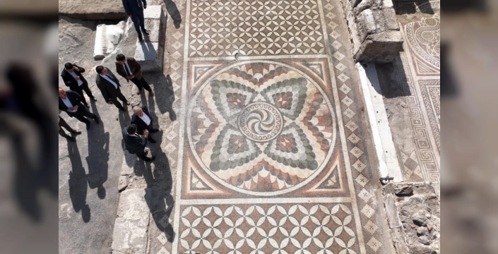 Kayseri'deki mozaikli yapı ören yeri ilan edildi