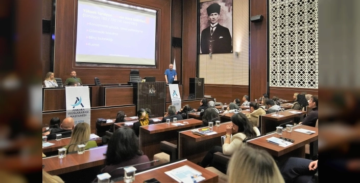 Keçiören Belediyesi'nden personeline sağlık semineri düzenlendi