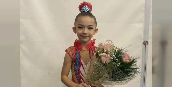 Keşanlı küçük sporcu Vera, uluslararası turnuvada dikkat çekti