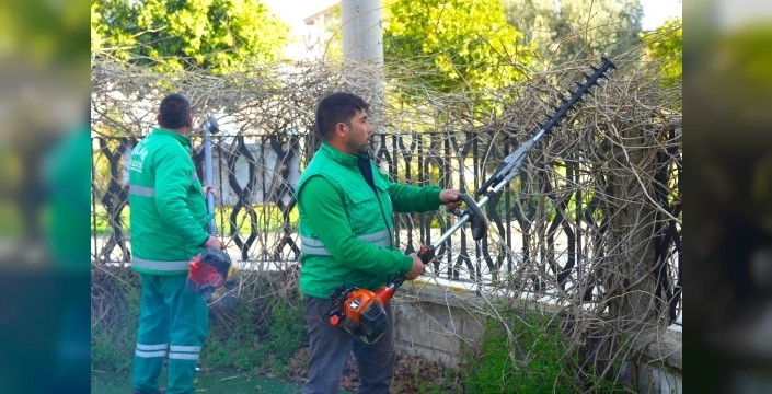 Milas yeşillendikçe güzelleşiyor: Belediyeden kapsamlı bakım ve yenileme çalışmaları