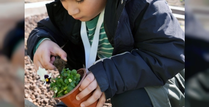 Minik eller Maltepe'de toprağa dokundu: Tarım parkı çocuklarla şenlendi