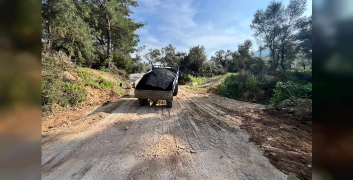 Muğla Milas'ta alt ve üst yapı çalışmaları hız kesmeden devam ediyor