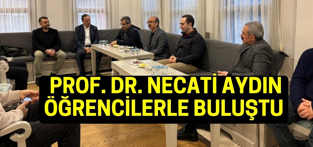 Muş Eğitim ve Kalkınma Vakfı’nda İlim ve Gönül Sofrası: Prof. Dr. Necati Aydın Öğrencilerle Buluştu
