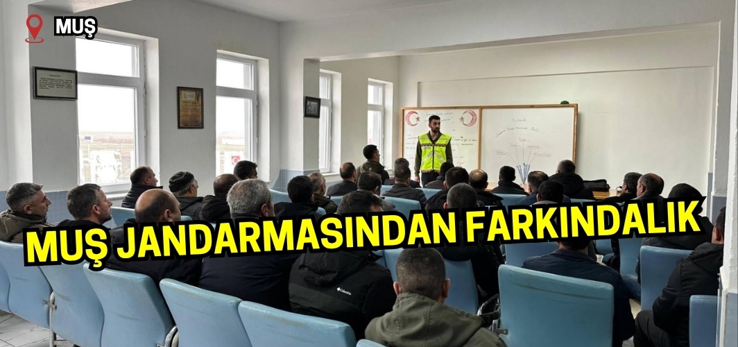 Muş Jandarmasından Siber Dolandırıcılığa Karşı “Farkındalık” Hamlesi