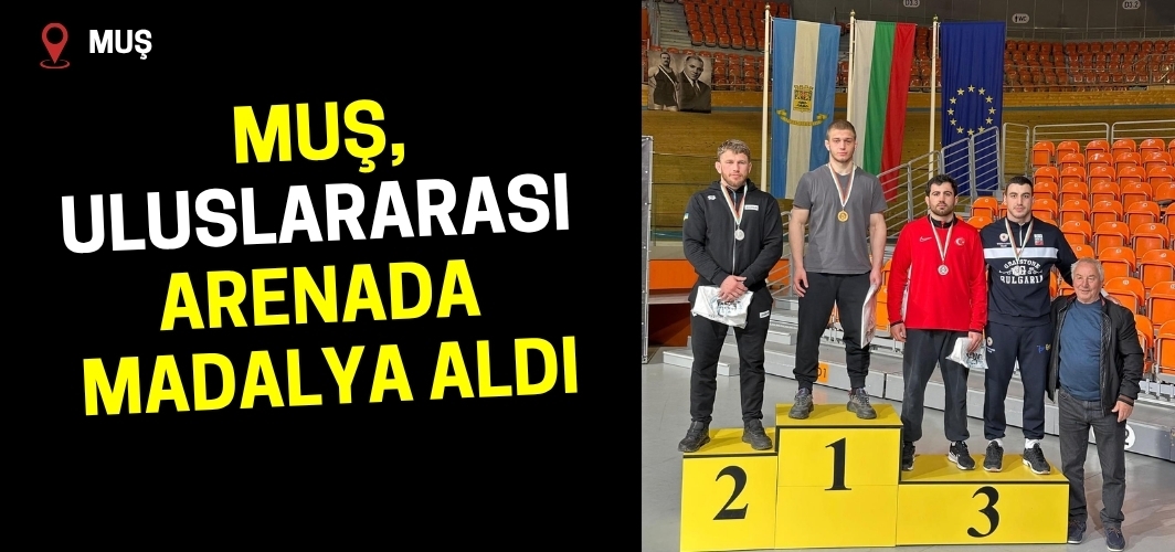 Muş, Uluslararası Arenada Madalya Aldı
