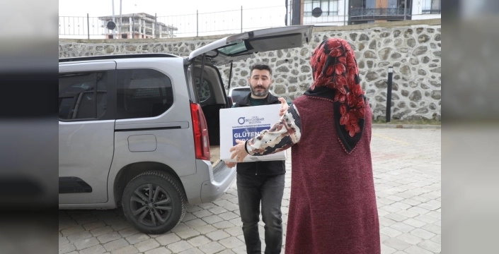 Ordu'da çölyak hastalarına Büyükşehir'den büyük destek