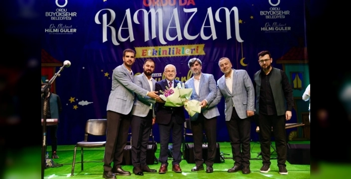 Ordu'da Ramazan coşkusu: Grup Ravza'dan unutulmaz tasavvuf gecesi
