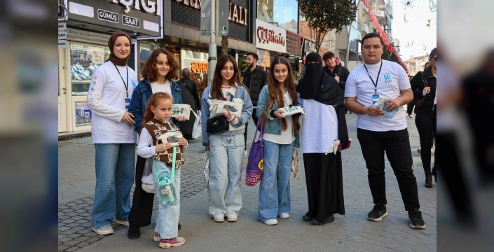 Sakarya'da gençler su kaynaklarını korumak için sahada