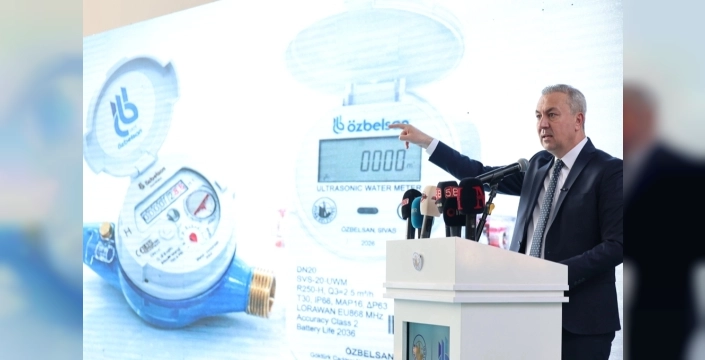 Sivas Belediyesi'nden devrim niteliğinde yerli akıllı su sayacı tanıtımı