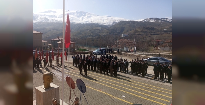 Sivrice'de 18 Mart Şehitleri Anma Günü töreni yapıldı