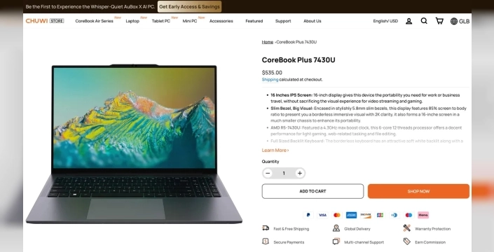 Şok İddia: Chuwi, Laptoplarda Eski İşlemci Satıp Tüketicileri Kandırdı!