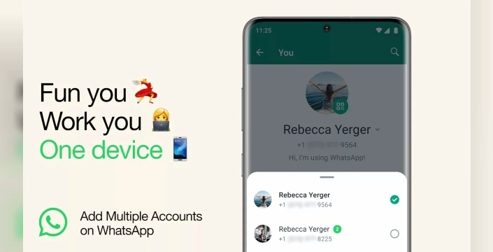 Tek iPhone'da iki WhatsApp dönemi resmen başladı!