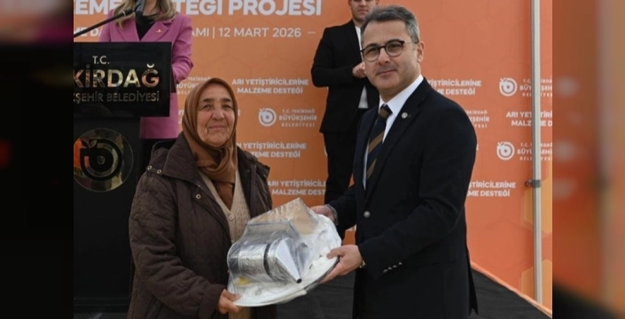 Tekirdağ arıcılarına büyükşehir'den destek eli uzandı: Bal üretimi artacak!