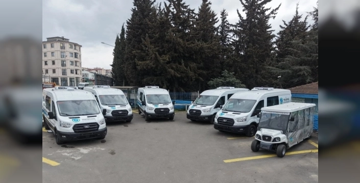 Tekirdağ Büyükşehir Belediyesi, cenaze nakil filosunu 5 yeni araçla güçlendirdi
