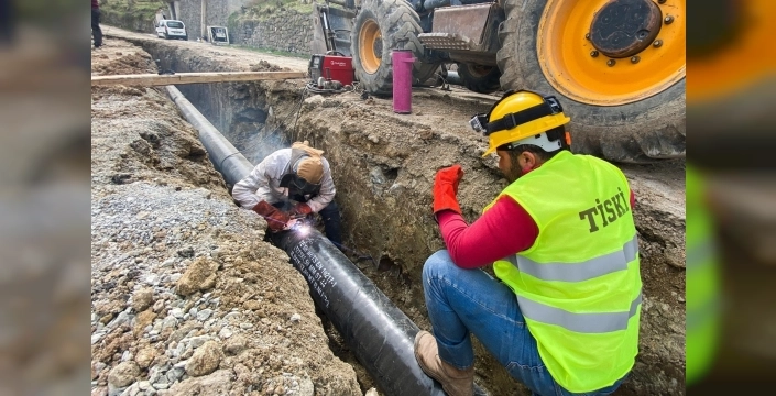 Trabzon'da altyapı yatırımları hız kesmeden devam ediyor
