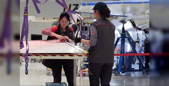 TUSAŞ, kadın çalışanların gökyüzüne katkısını kutladı