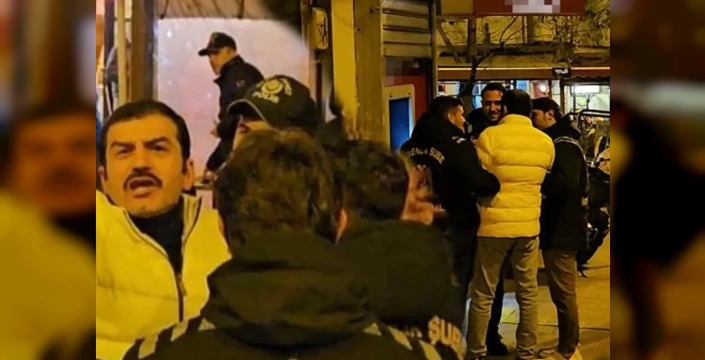 Ufuk Bayraktar, 8 Mart Dünya Kadınlar Günü yürüyüşünde gerginlik yarattı