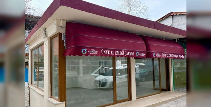 Ünye El Emeği Çarşısı Yenilendi: Kadın Üreticilere Modern Alan!