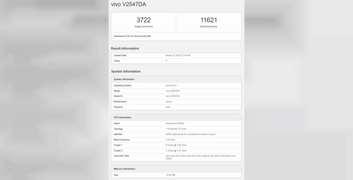 Vivo X300 Ultra: Geekbench'te ortaya çıkan devasa özellikler şaşırttı!
