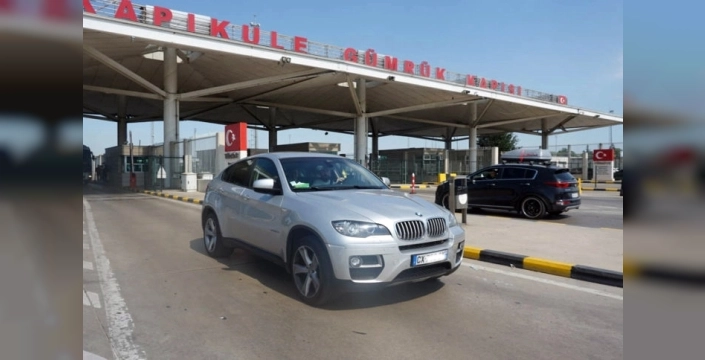 Yabancı plakalı araçlar için dijital takip sistemi devreye alındı