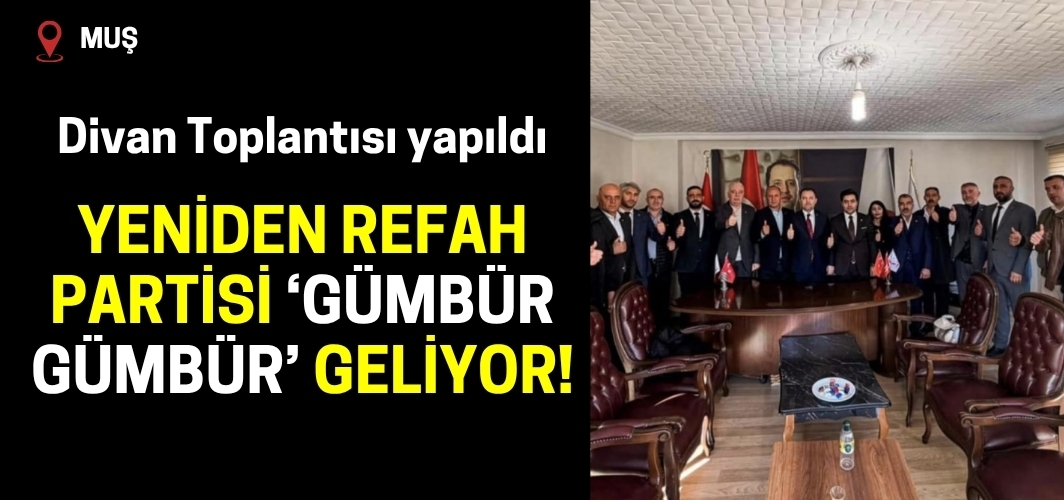 Yeniden Refah Partisi Mart Ayı Divan Toplantısı Gerçekleştirildi