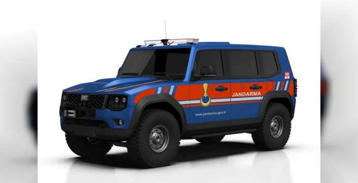 Yerli zırhlı SUV TULGA, jandarma için göreve başladı