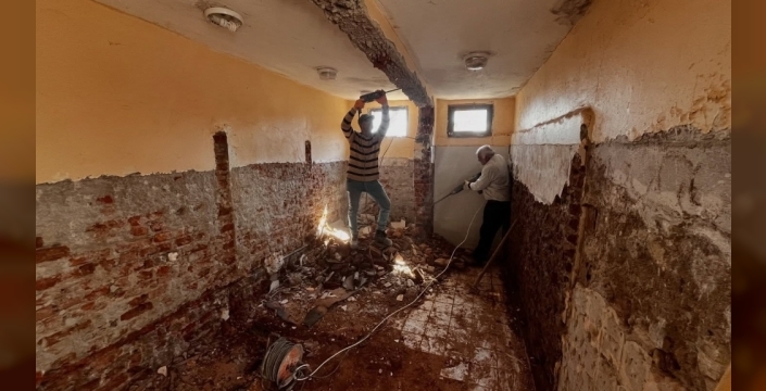 Ağın'da cami yenileme çalışmaları başladı