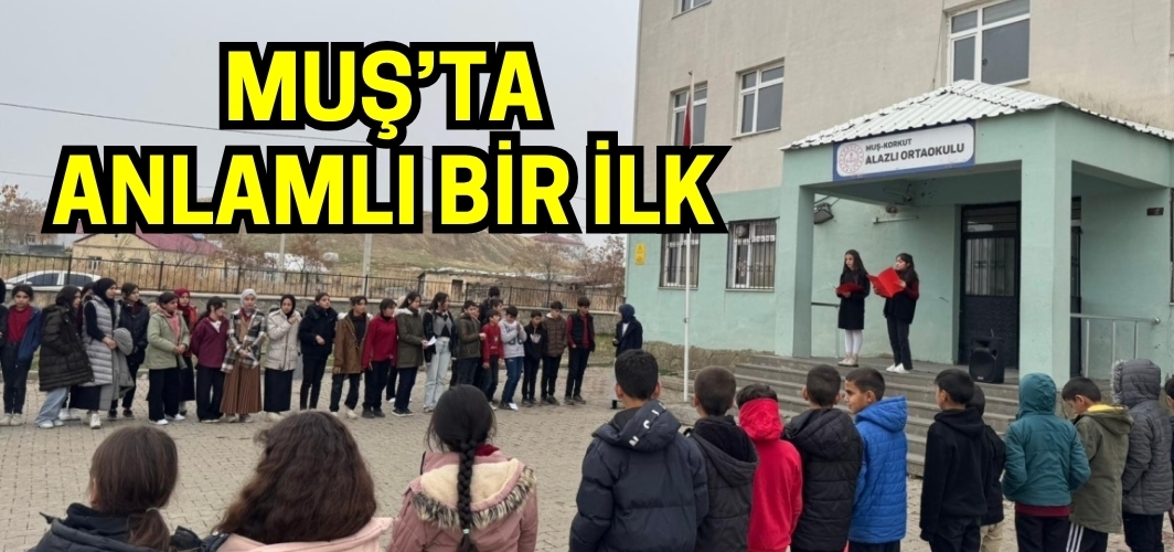 Alazlı Ortaokulu’ndan Anlamlı Bir İlk: “Teneffüs” Dergisi Yayınlandı