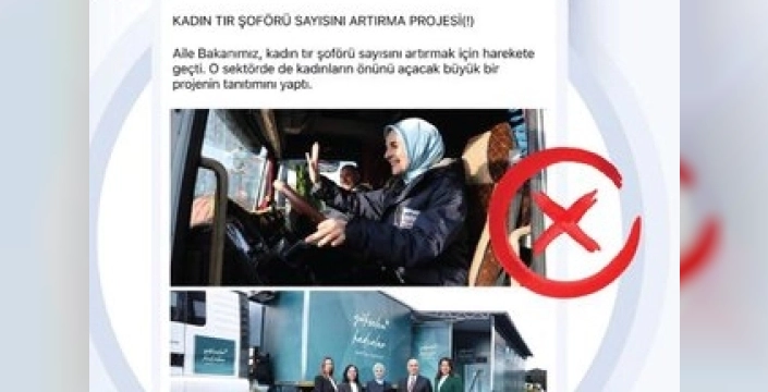 Bakanlık, kadın TIR şoförlerine teşvik iddialarını yalanladı