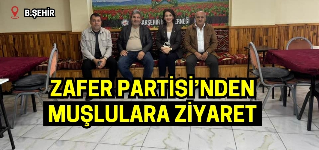 Başakşehir Muş Derneği’nde Siyasi Ziyaret: Zafer Partisi İlçe Başkanı Özdemir Ağırladı