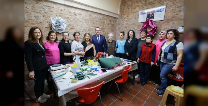 Başkan Dutlulu, MASMEK atölyelerini ziyaret etti