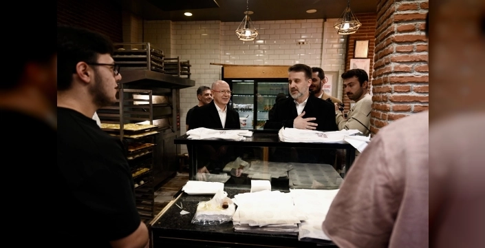 Başkan vekili Şahin Biba, Bursa'da ilk mesaisine ziyaretlerle başladı