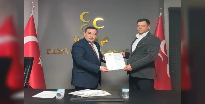Bilecik'te istifa eden MHP'li ilçe başkanı, göreve geri döndü