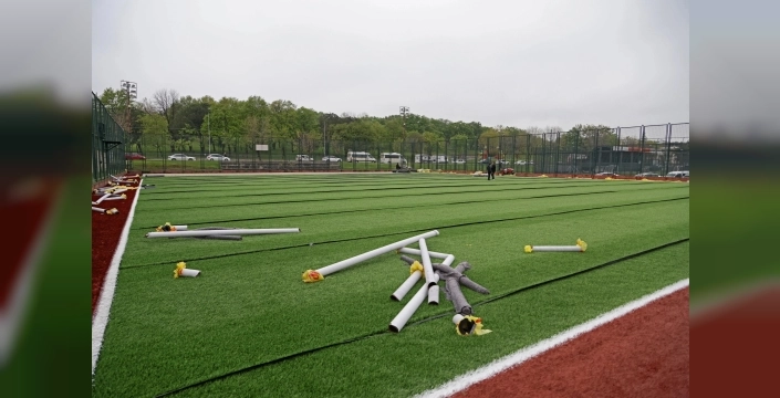 Bursa'da Bağlarbaşı tesisleri yenileniyor, gençler spora kavuşuyor