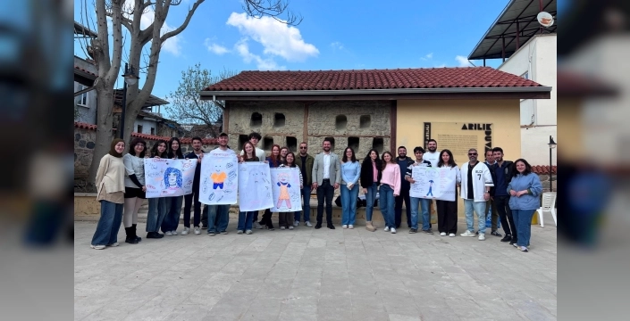 Bursa Nilüfer'de gençler dayanışma için bir araya geldi