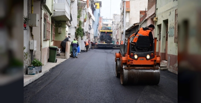 Bursa Osmangazi'de Yeşilova yolları yenileniyor