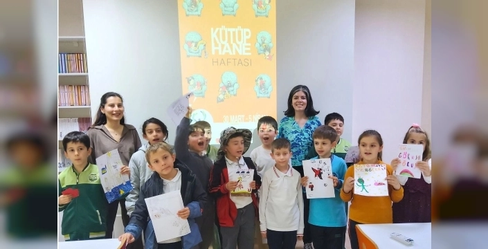 Çanakkale'de miniklerin kütüphane sevinci