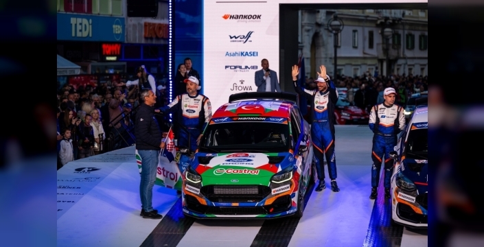 Castrol Ford Team Türkiye Hırvatistan Rallisi'nde zirve mücadelesi veriyor