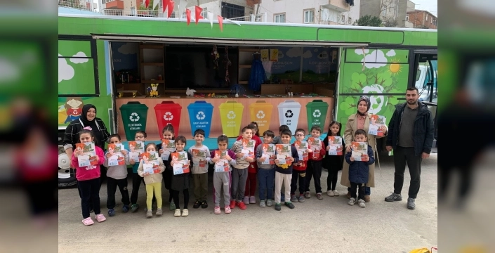 Çayırova'da miniklere sıfır atık bilinci aşılandı