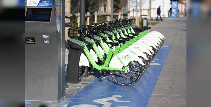 Çorum'da bisiklet paylaşımında yenilikler hayata geçirildi