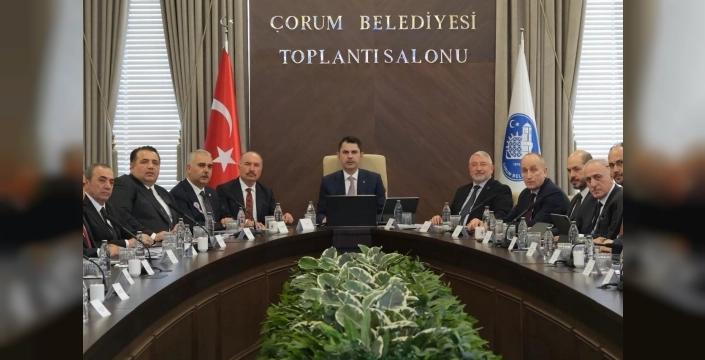 Çorum'da kentsel dönüşümde yeni adımlar atılıyor