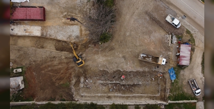 Darende'de Sadrazam Mehmet Paşa Halk Kütüphanesi'nin inşaatına başlandı