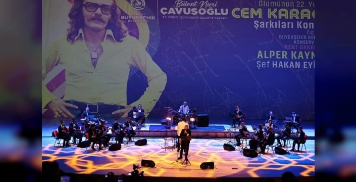 Denizli'de Cem Karaca anısına unutulmaz gece: Nostalji rüzgarı esti